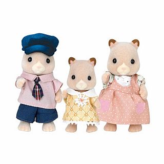 Calico Critters Fluffy Hamster Family - Toys To Love